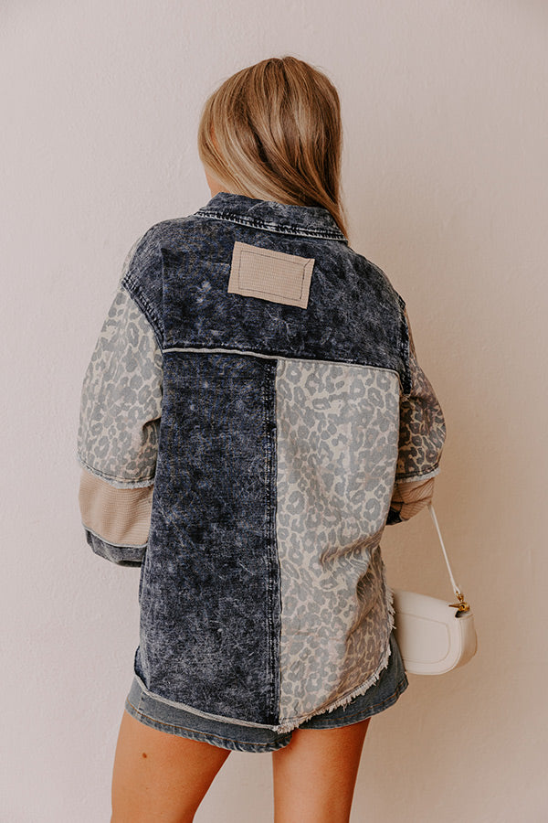 Chic District Color Block Jacket Image - 4