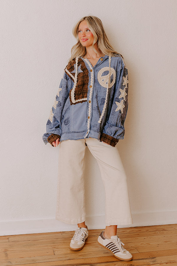 Inner Peace Patchwork Jacket Image - 4