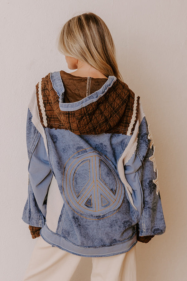 Inner Peace Patchwork Jacket Image - 2