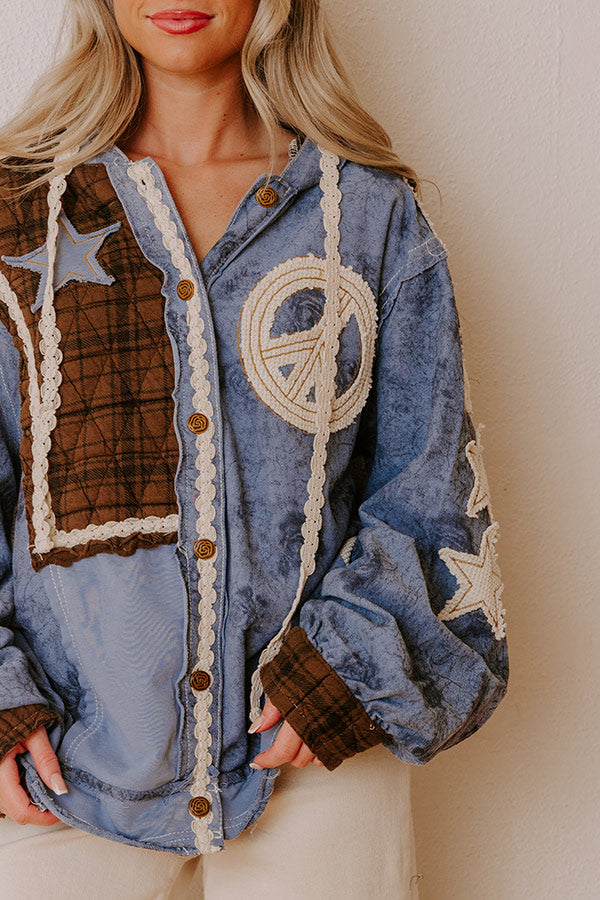 Inner Peace Patchwork Jacket Image - 5