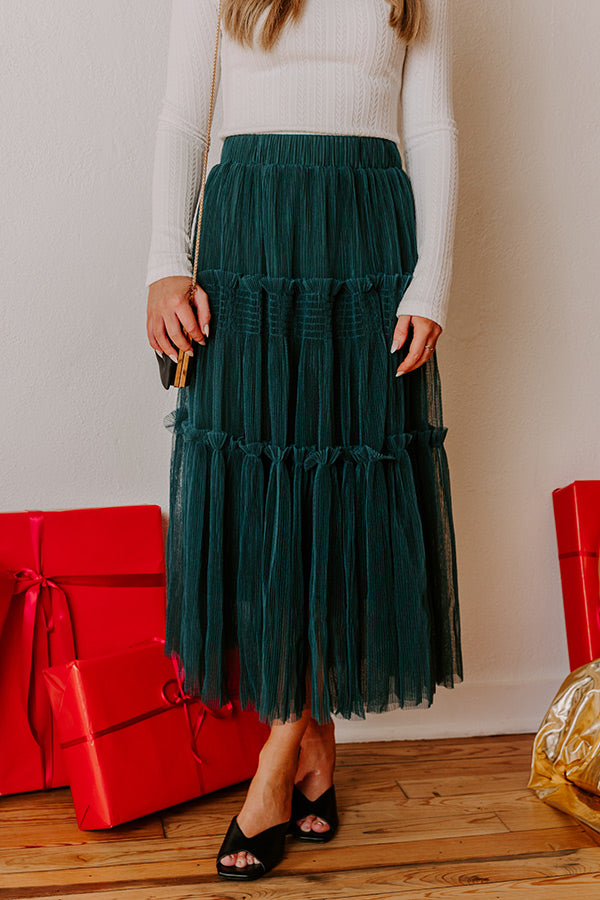 The Julia High Waist Midi Skirt Image - 2