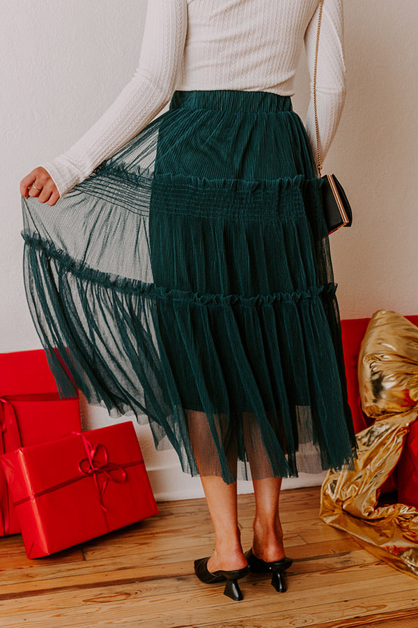 The Julia High Waist Midi Skirt Image - 3