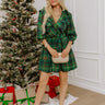 Plaid Passion Ruffle Mini Dress Image - 1