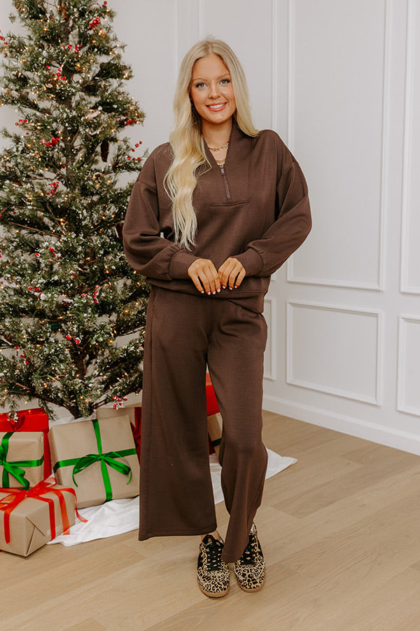 Urban Rest Scuba Quarter Zip Sweatshirt Image - 1