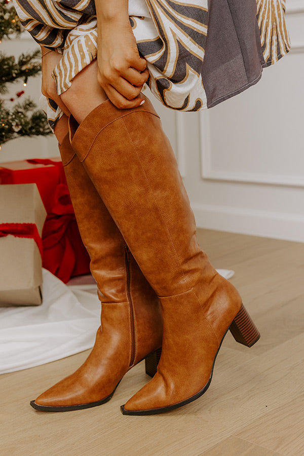 The Bonnye Faux Leather Boot Image - 3