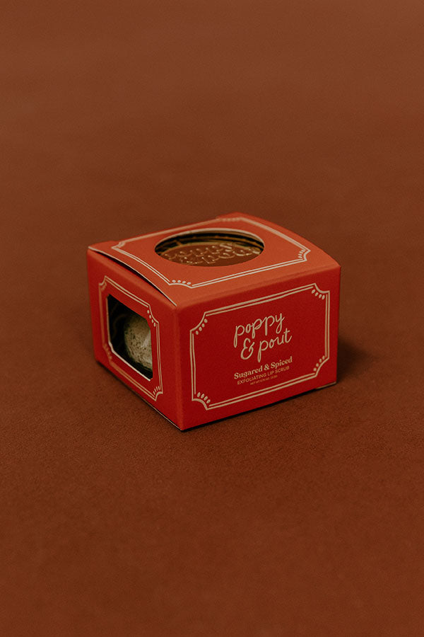 Poppy And Pout Sugared And Spiced Lip Scrub Image - 3