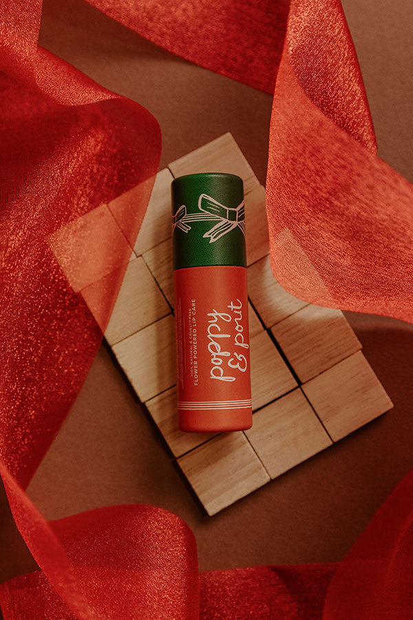 Poppy And Pout Lip Balm in Sugared And Spiced Image - 1