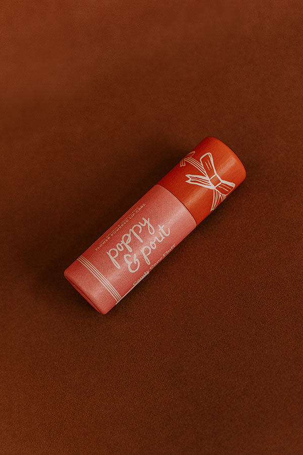 Poppy And Pout Lip Balm in Candy Cane Fluff Image - 1