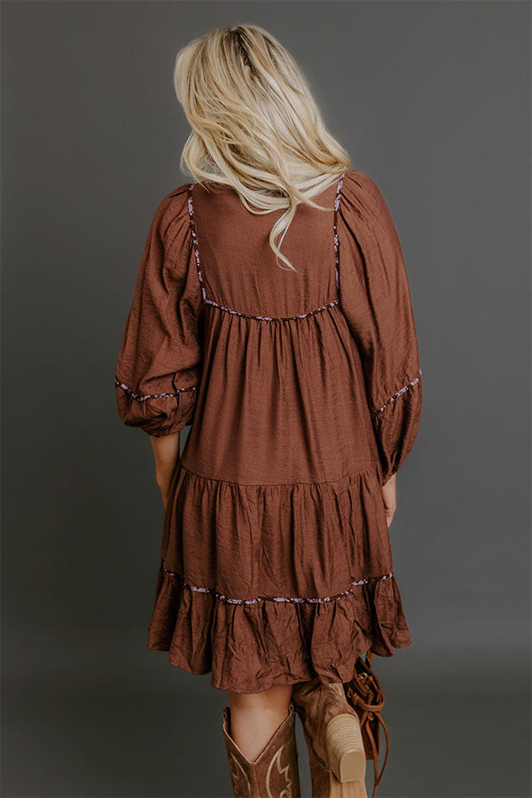 Fall Affair Mini Dress Image - 4