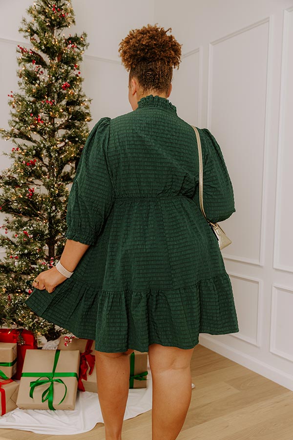 Mistletoe And Magic Mini Dress Curves Image - 5