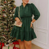 Mistletoe And Magic Mini Dress Curves Image - 1