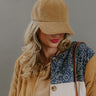 Girl On The Go Corduroy Baseball Cap in Iced Mocha Image - 1