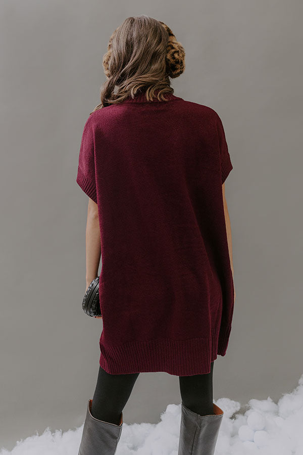 Passport To Paris Knit Sweater Mini Dress Image - 5