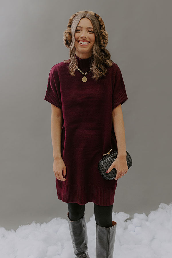 Passport To Paris Knit Sweater Mini Dress Image - 2