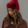 Cozy Moment Knit Beanie in Merlot Image - 1
