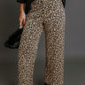 The Mia High Waist Leopard Wide Leg Pants Image - 1