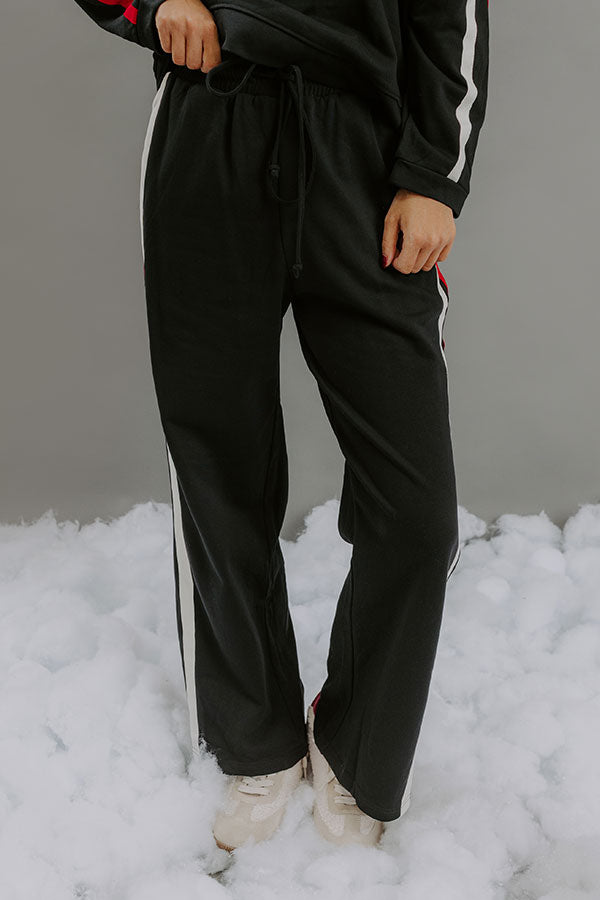 Weekend Getaway High Waist Stripe Pants Image - 3