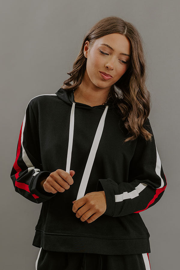 Weekend Getaway Stripe Hoodie Image - 3