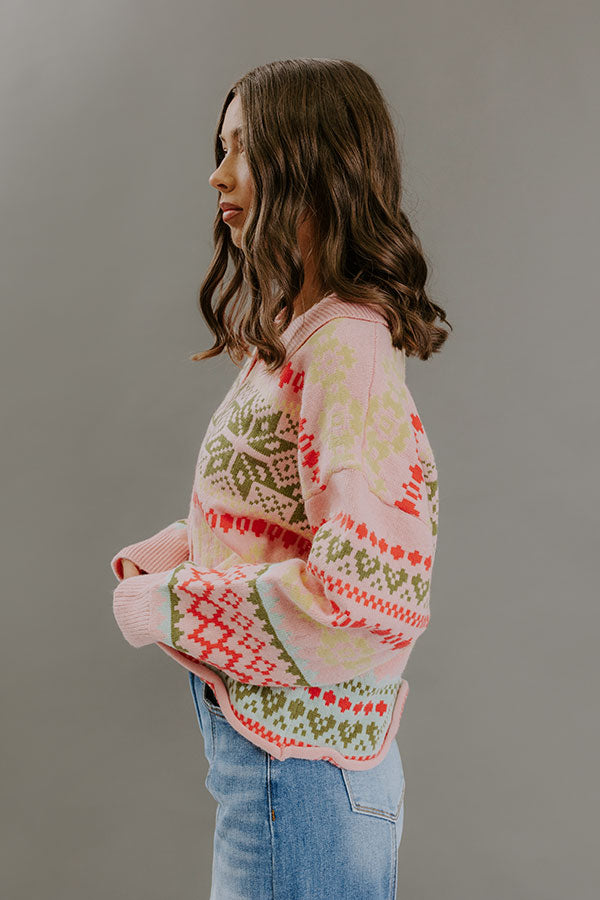 Bunny Slopes Cutie Knit Cardigan Image - 5