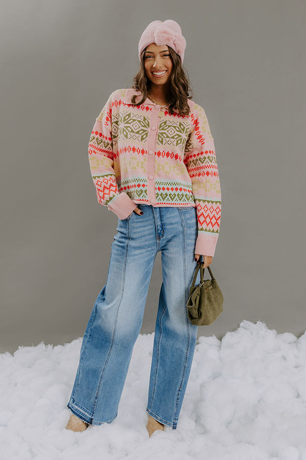 Bunny Slopes Cutie Knit Cardigan Image - 3