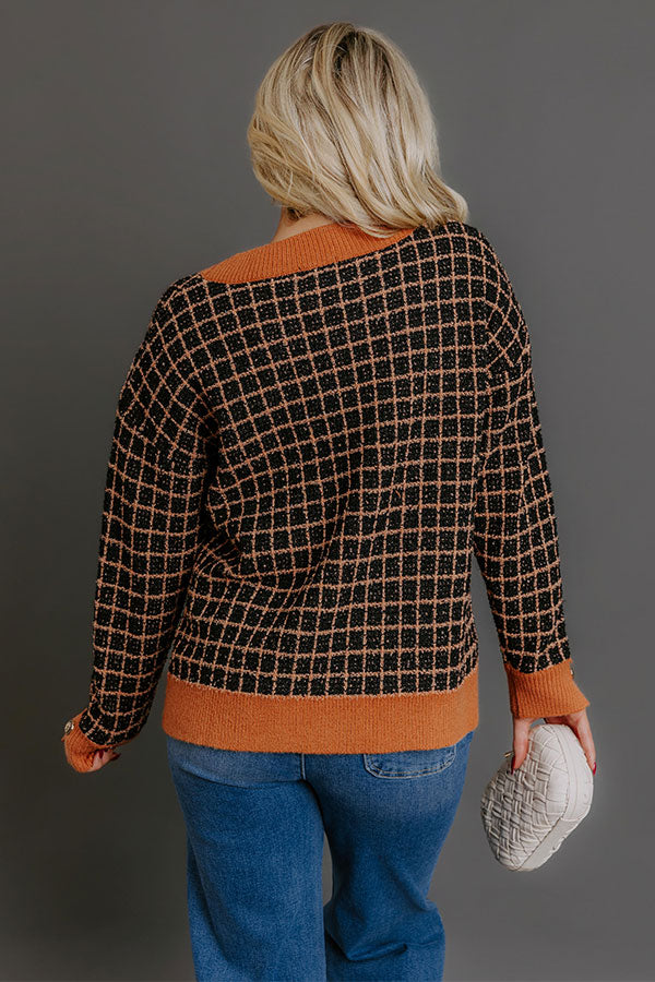 Classic View Knit Cardigan Image - 5