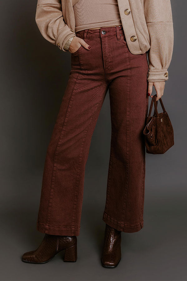 RISEN Sloane High Waist Wide Leg Pants Image - 1