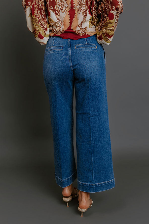 RISEN Peyton Midrise Wide Leg Jean Image - 4