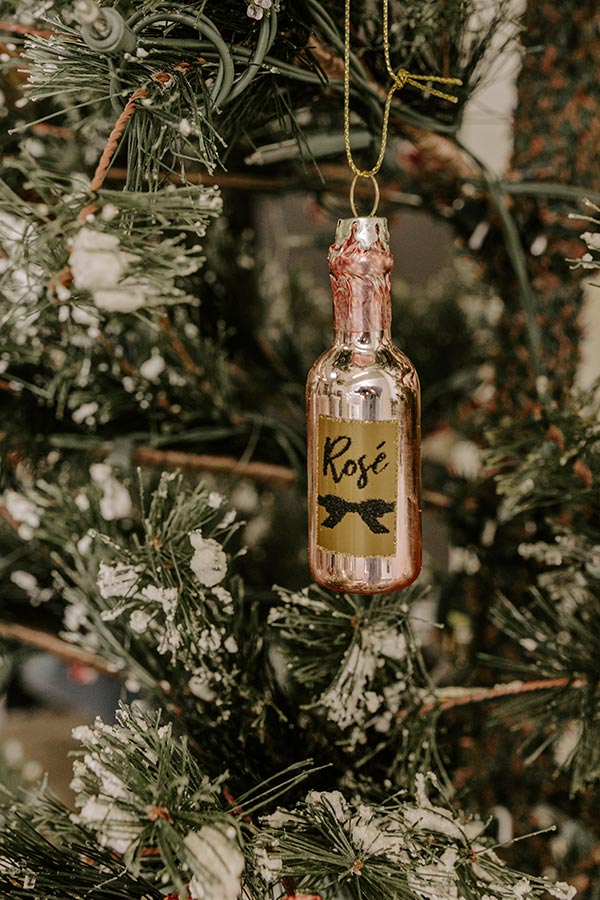 8 Oak Lane It's Beginning To Look A Lot Like Cocktails Glass Ornament Set Image - 3