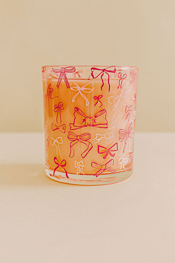Bridgewater Candle Co. Sweet Grace Pink Bow Candle Image - 1