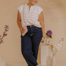 RISEN Margaret Midrise Slouchy Cropped Jean Curves Image - 1