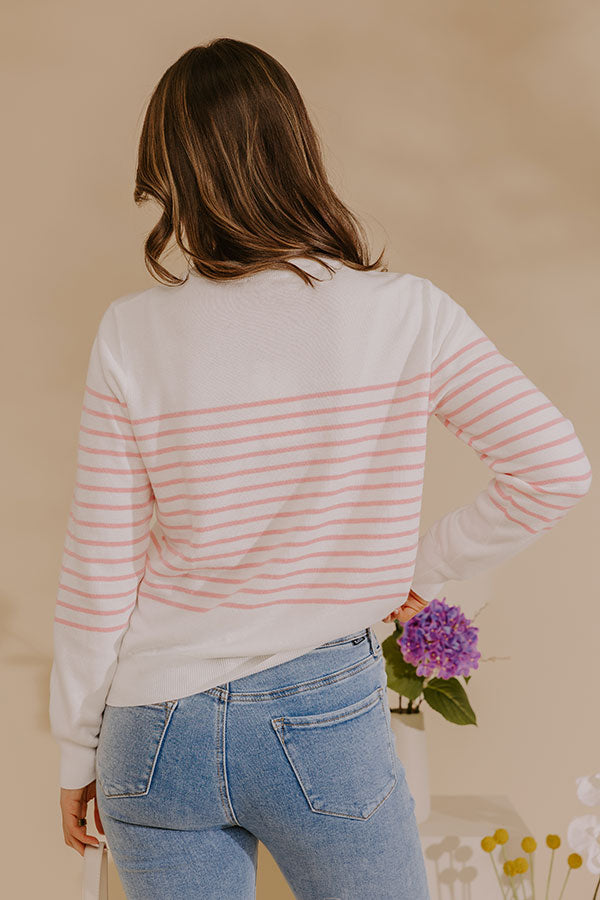 Simple Lines Knit Cardigan Image - 5