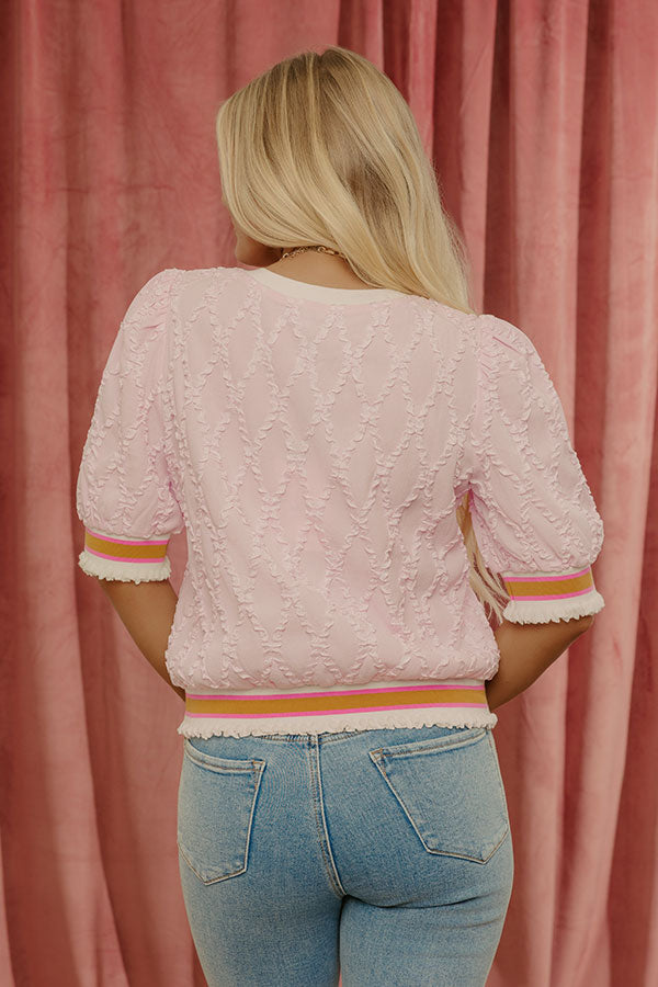 Charming Cues Ruffle Top Image - 4