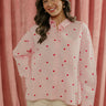 Modern Amour Embroidered Button Up Top Image - 1