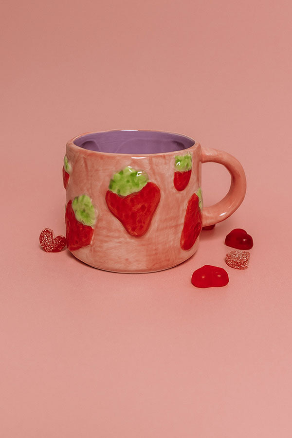 Strawberry Ceramic Mug Image - 1