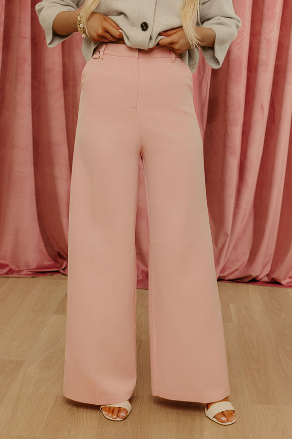 The Vivian High Waist Wide Leg Pants Image - 2
