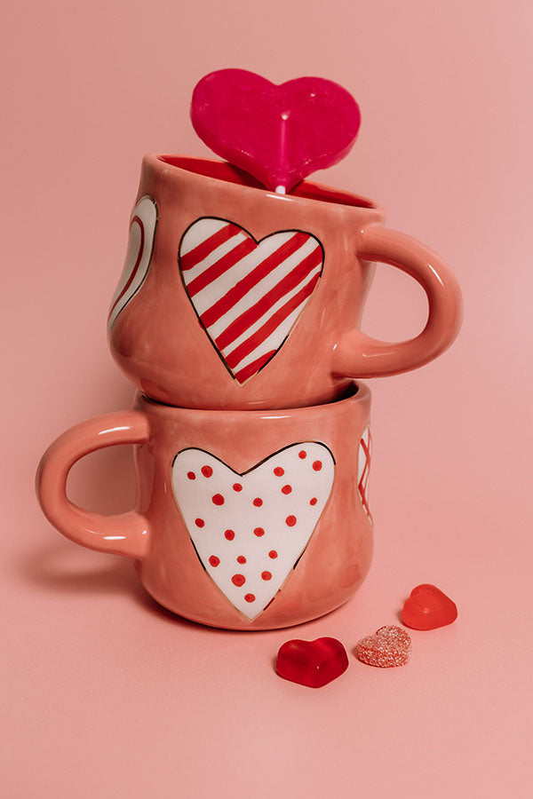 Hearts Of Gold Ceramic Mug Image - 1