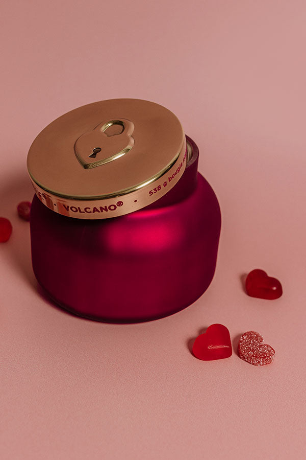 Capri Blue Locked in Love Signature Candle in Volcano Image - 2