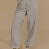 Cloud Nine High Waist Pearl Embellished Jogger Pants Image - 1