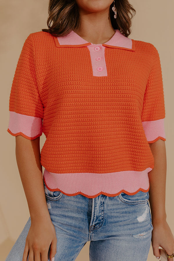 Sunny Disposition Knit Top Image - 5