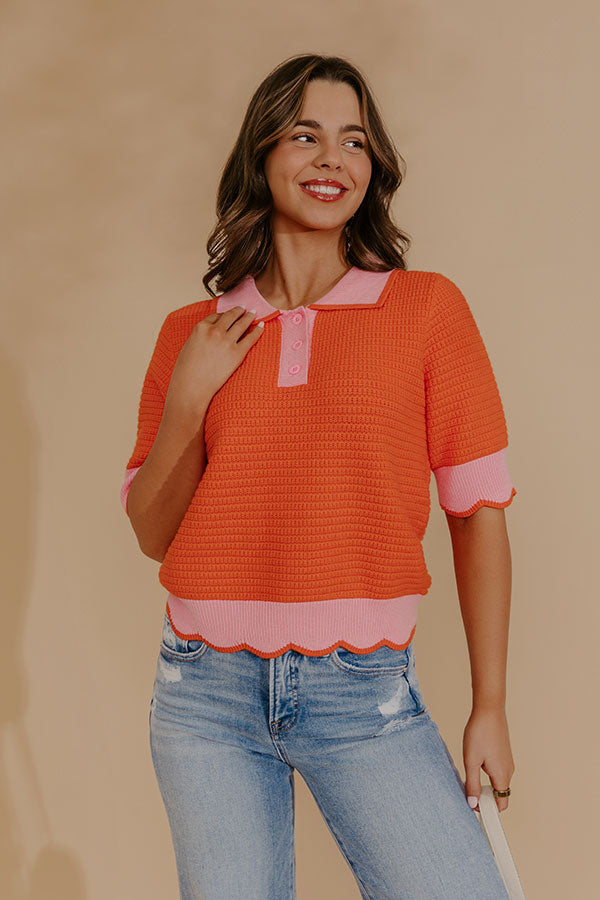 Sunny Disposition Knit Top Image - 2