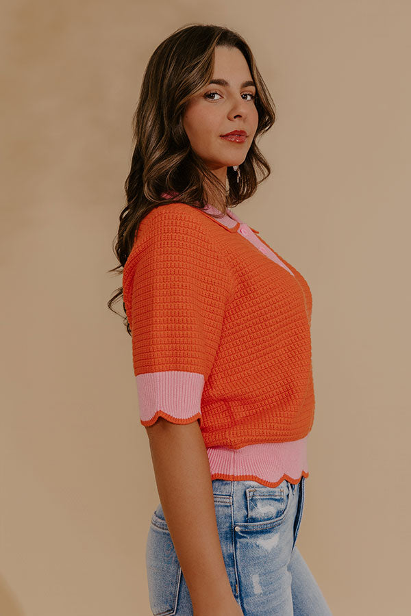 Sunny Disposition Knit Top Image - 3