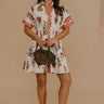 Petal Dream Button Down Mini Dress Image - 1