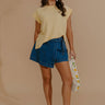 Weekend Wind-Down Waffle Knit Top in Yellow Image - 1