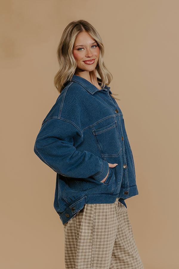 Soft Breeze Terry Knit Jacket Image - 4