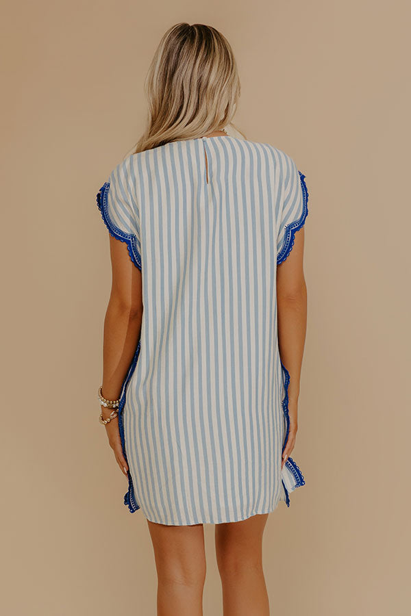 Cabana Classic Embroidered Mini Dress Image - 4