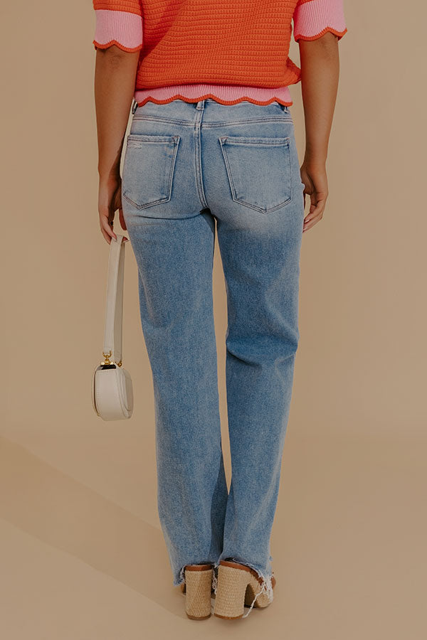 RISEN Hallie Midrise Wide Leg Jean Image - 3