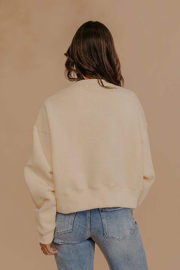 Soho Soft Sweatshirt in Yellow Image - 4