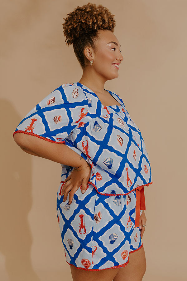 Seashore Chic Shift Top Curves Image - 3