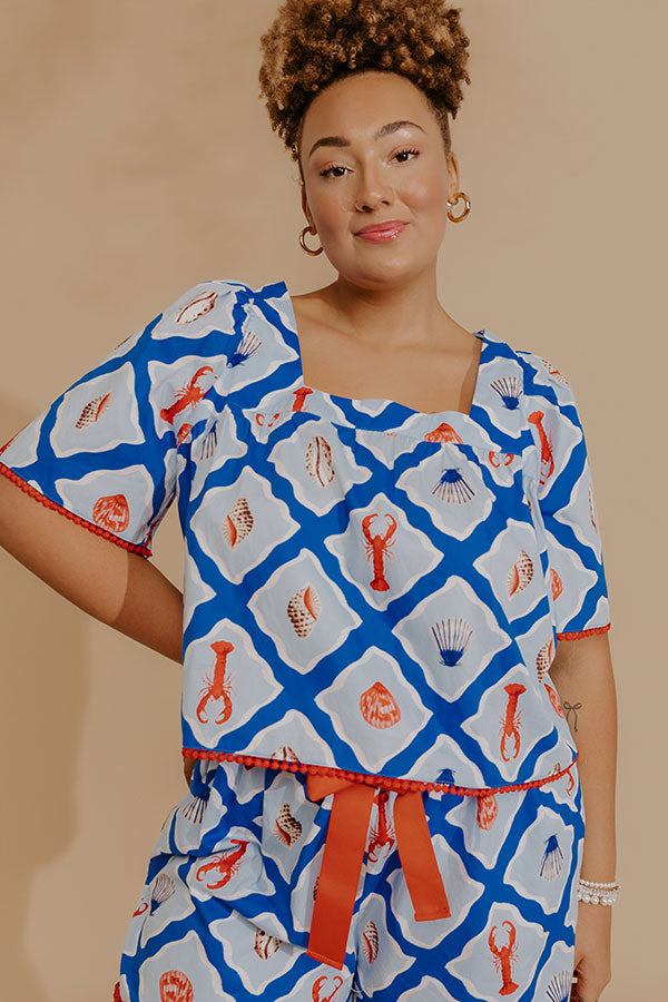 Seashore Chic Shift Top Curves Image - 2