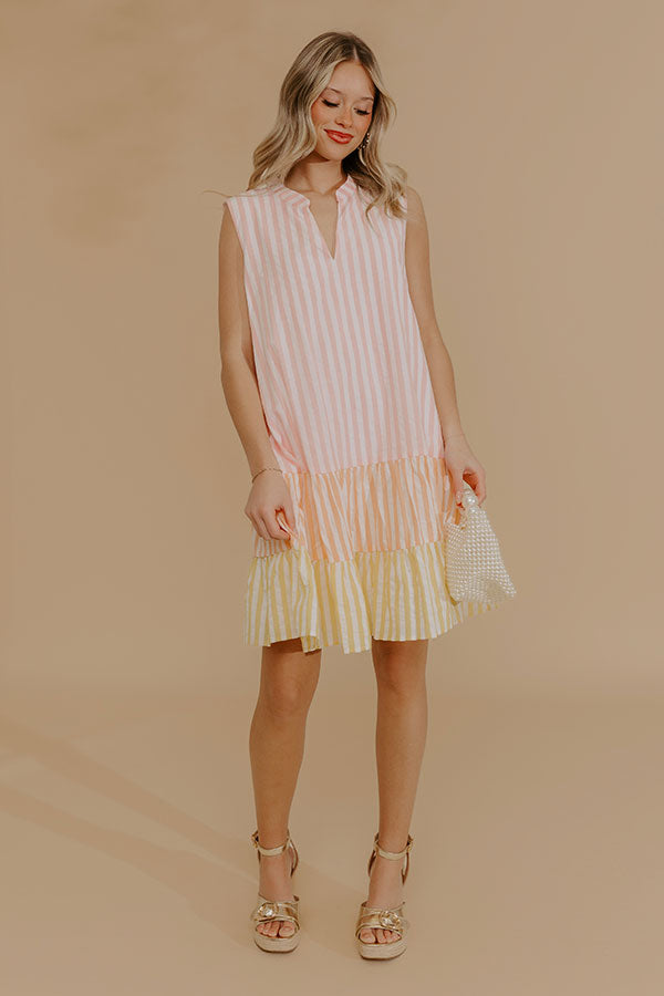 Sweet Surprise Stripe Mini Dress Image - 2